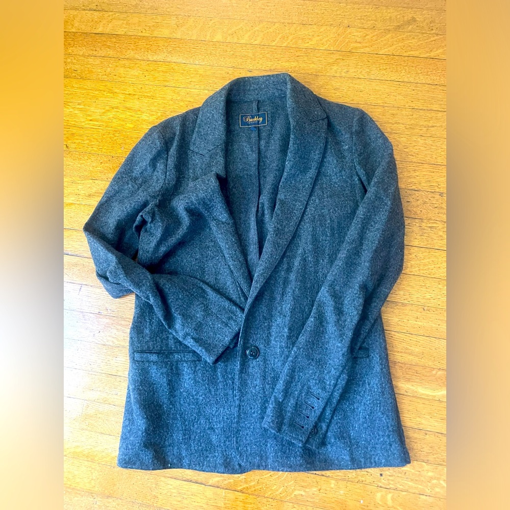 Buckley Tailors Nubby Gray BLazer